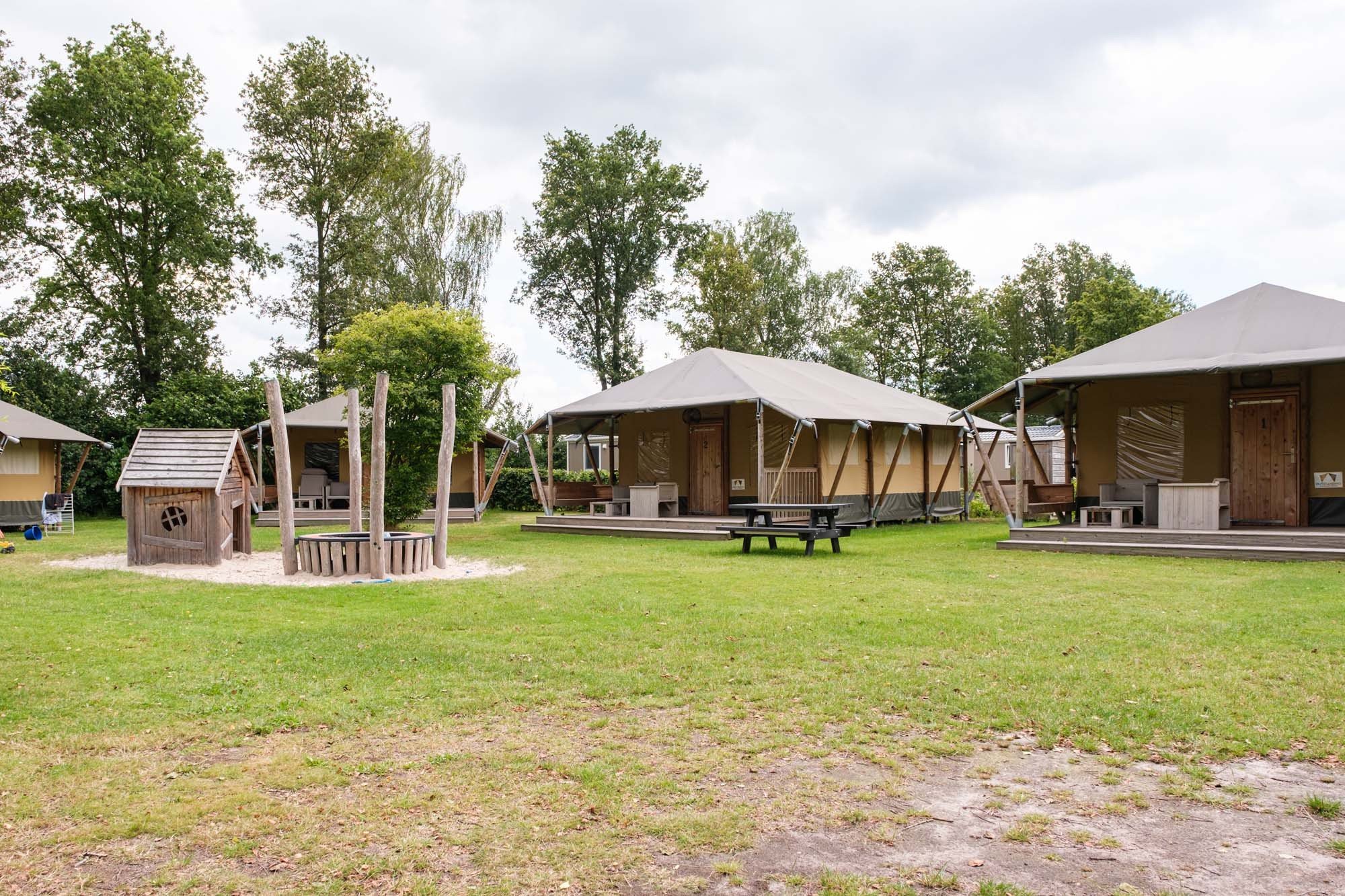 Glamping lodge for 4 persons