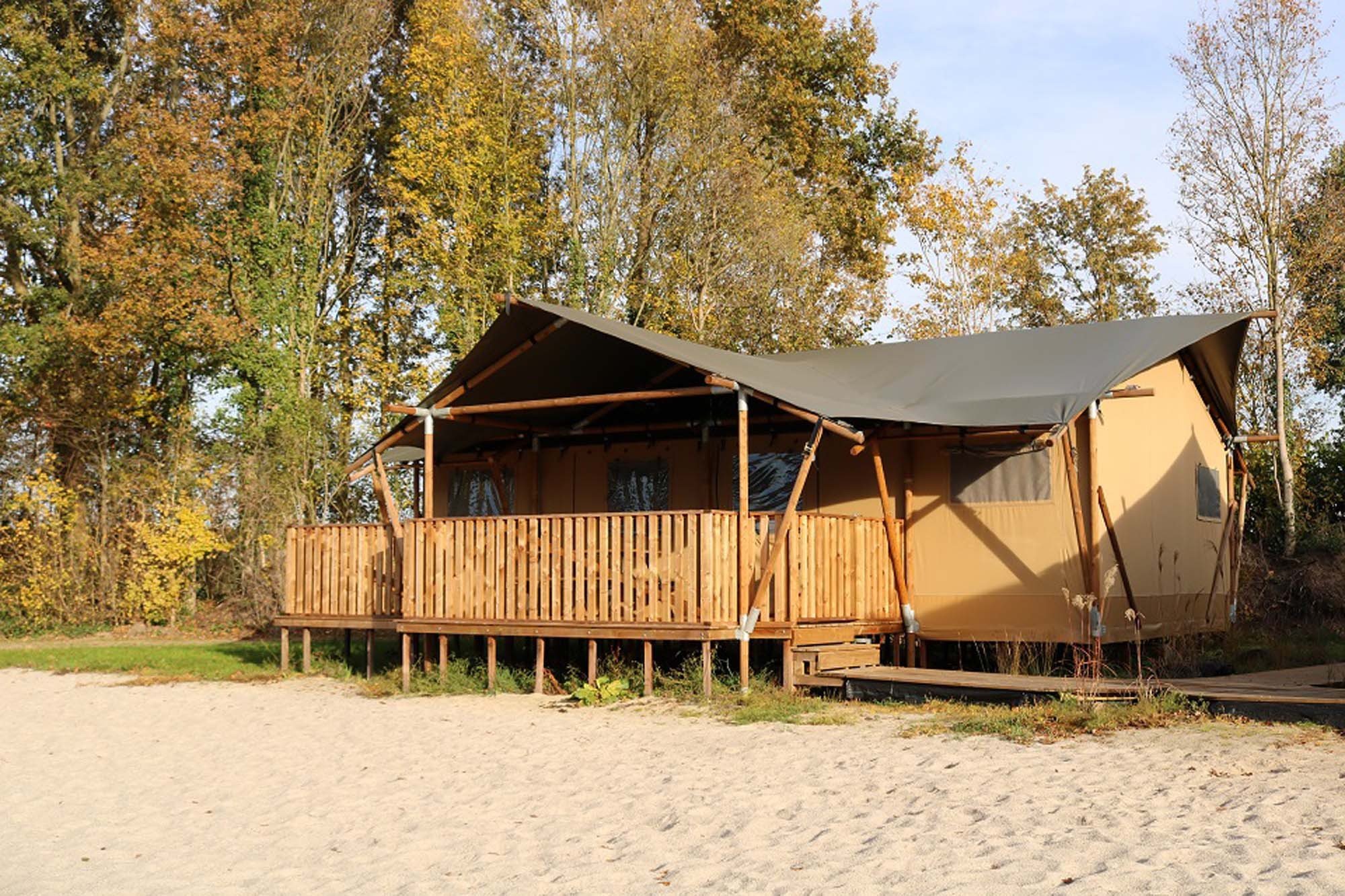 Glamping lodge for 7 people