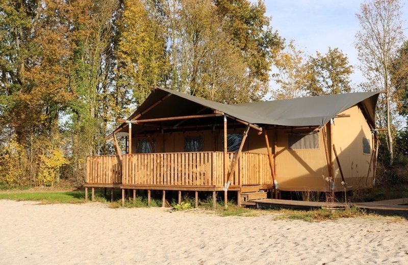 Glamping lodge for 7 people