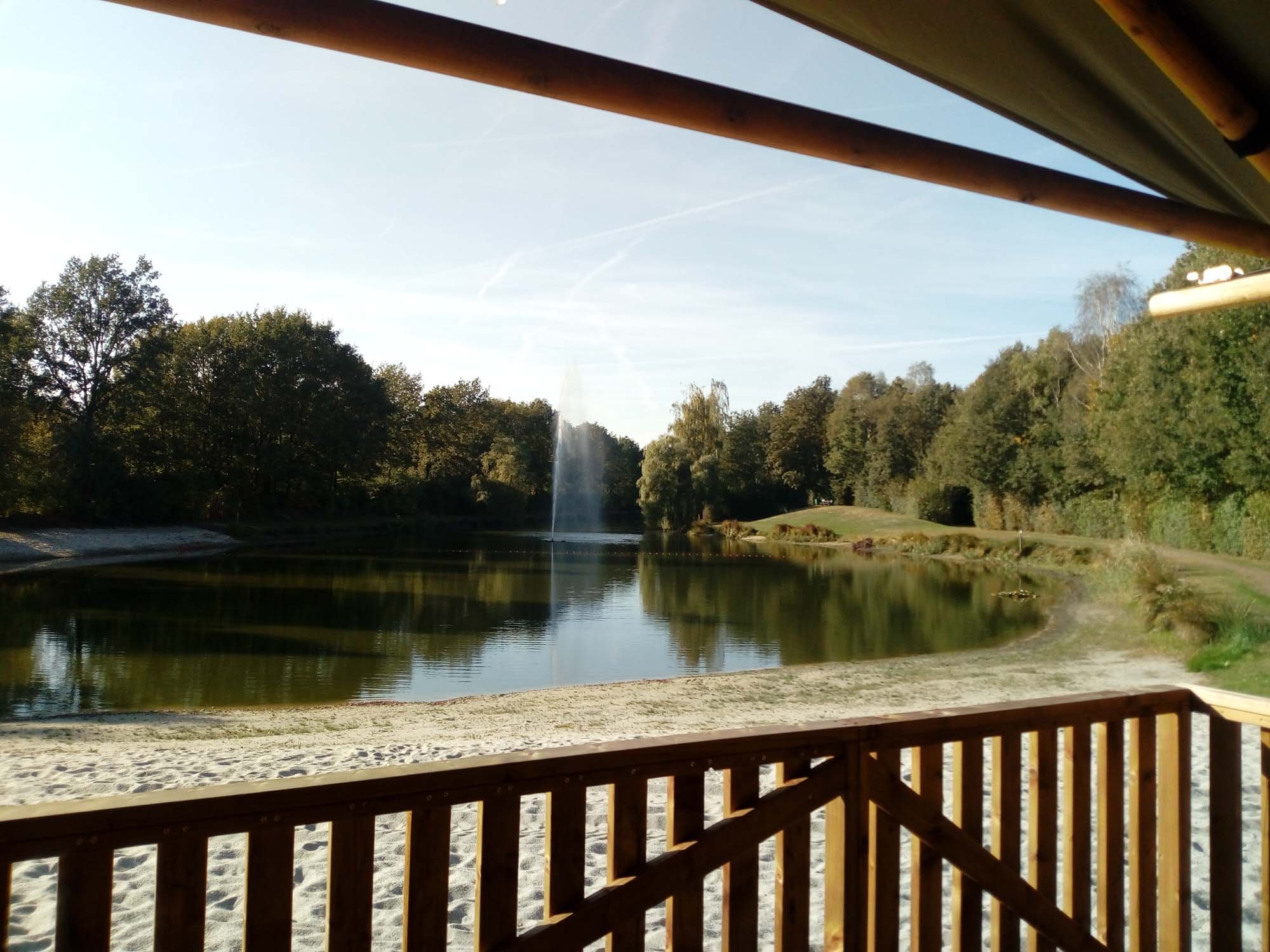 Glamping by the fishing pond