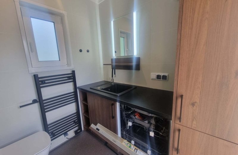 Extra luxurious private sanitary facilities by the fishing pond