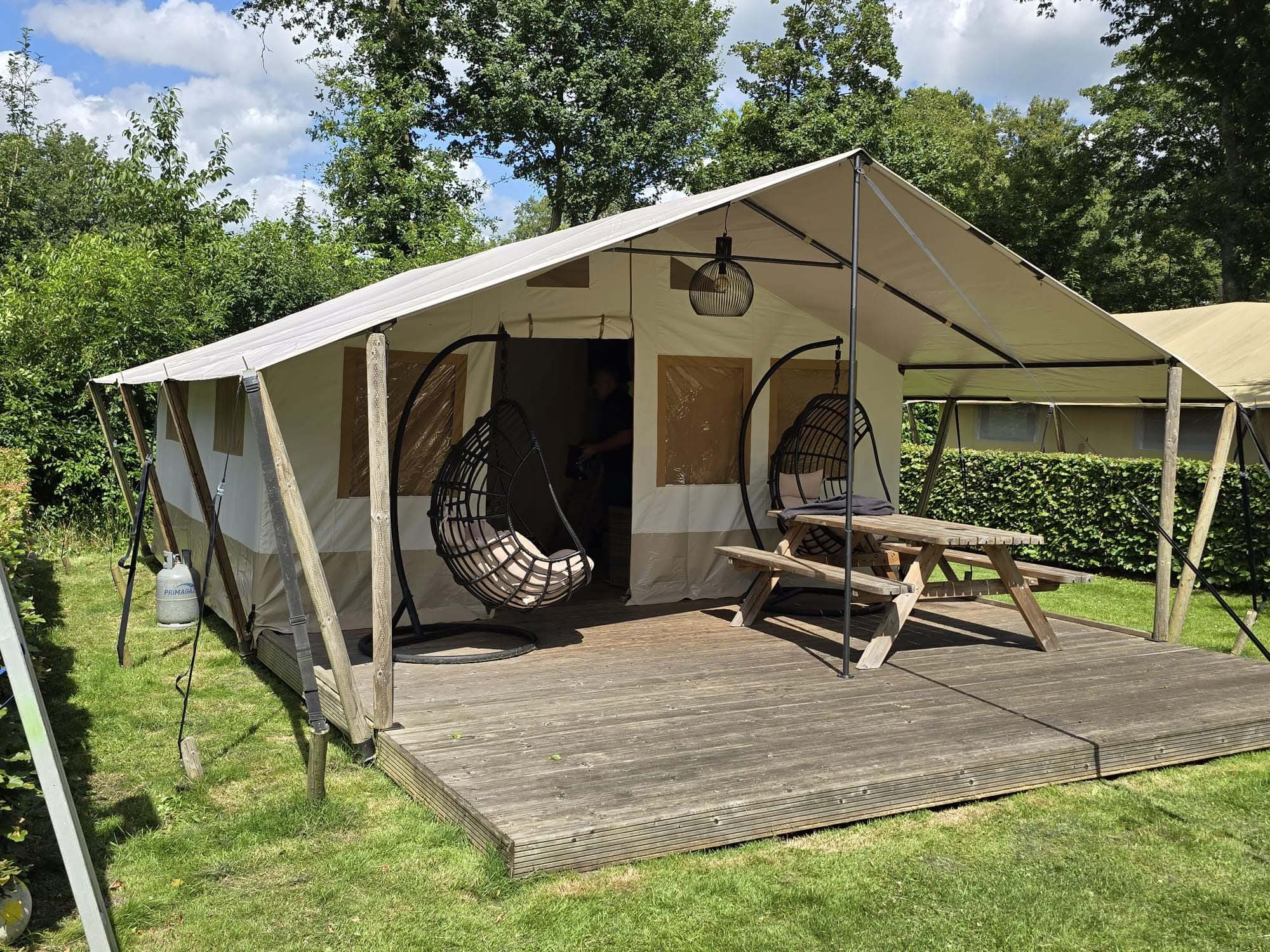 Safari tent for 5 persons